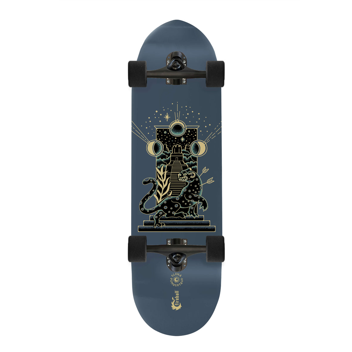 Fireball x Elena FX Mini Cruiser Artist Series Skateboard
